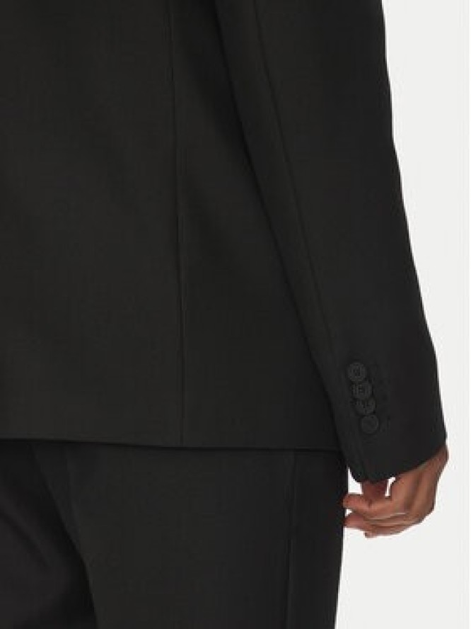 Versace Jeans Couture Marynarka 78GAQ704 Czarny Slim Fit