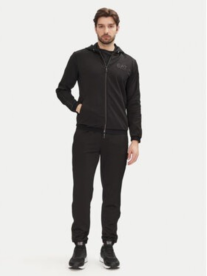 EA7 Emporio Armani Bluza 7M000308 AF13526 UC001 Czarny Regular Fit