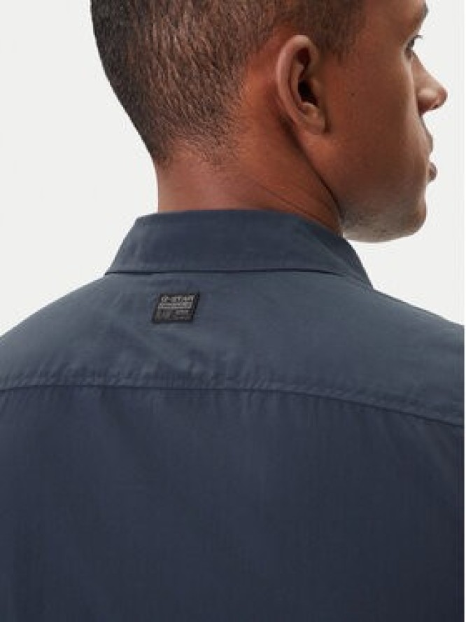 G-Star Raw Koszula Uniform D25176-D321 Granatowy Slim Fit