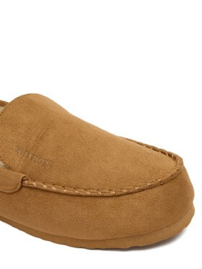 Tommy Hilfiger Kapcie M Driver House FM0FM05617 Brązowy