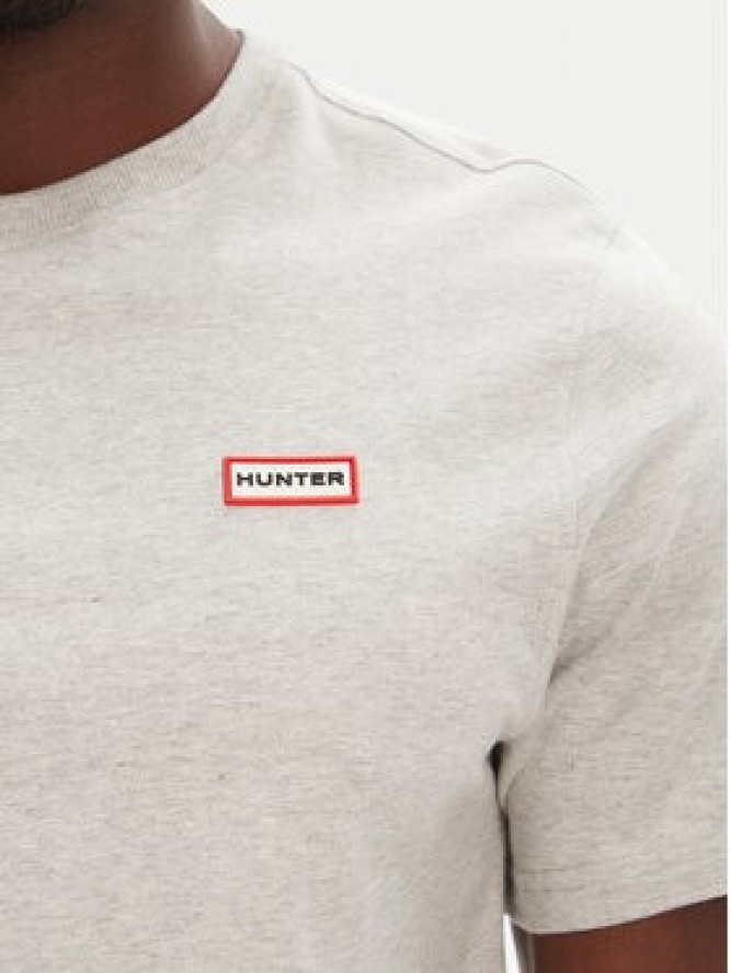Hunter T-Shirt Tavish HARM0082251 Szary Regular Fit