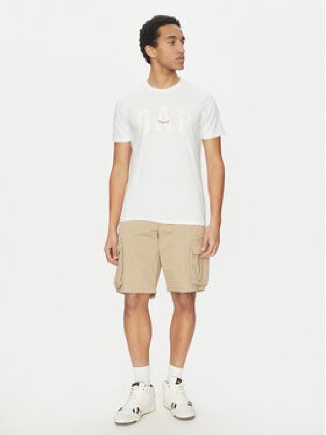 Gap T-Shirt 542246-01 Biały Regular Fit