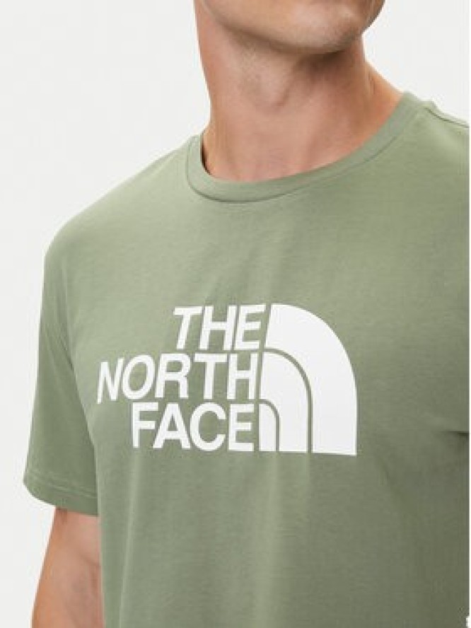 The North Face T-Shirt Easy NF0A8A6C Zielony Regular Fit
