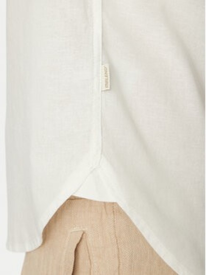 Blend Koszula 20718400 Biały Regular Fit