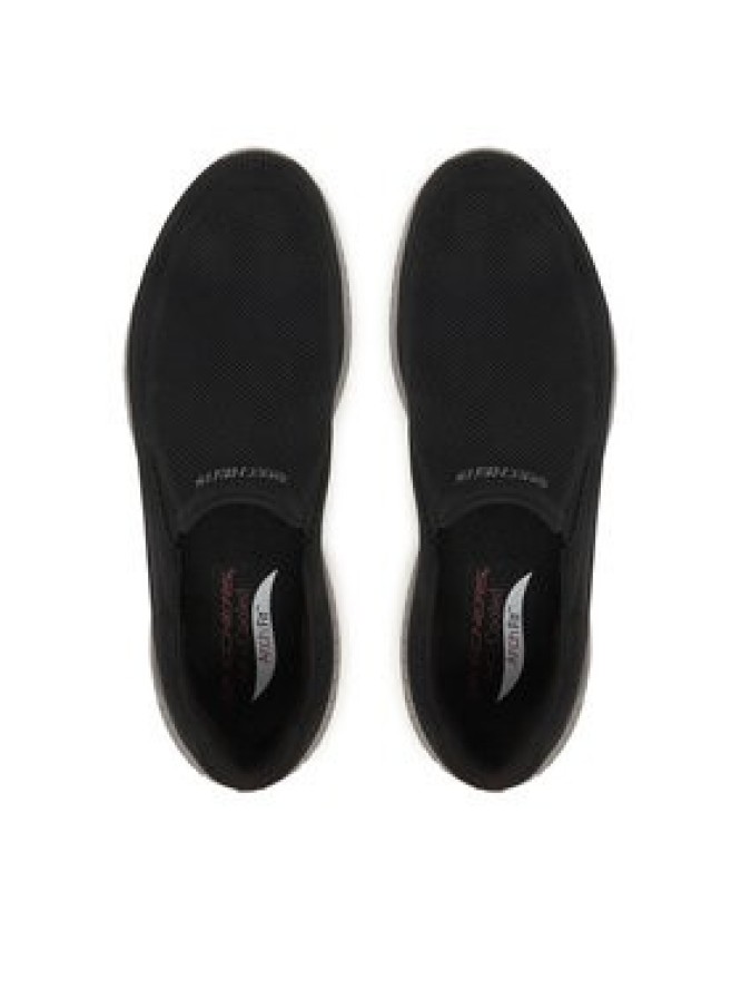 Skechers Sneakersy Arch Fit Crosser Slip-On Sports 205345/BLK Czarny