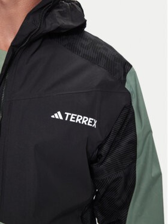 adidas Kurtka outdoor TERREX Xperior Hybrid IP1419 Zielony Slim Fit