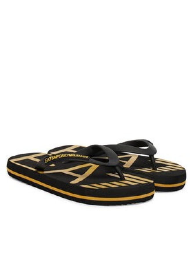 EA7 Emporio Armani Japonki 7X000659 AF22188 MC139 Czarny