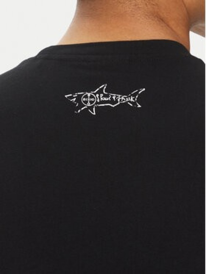 Paul&Shark T-Shirt 25411071 Czarny Regular Fit