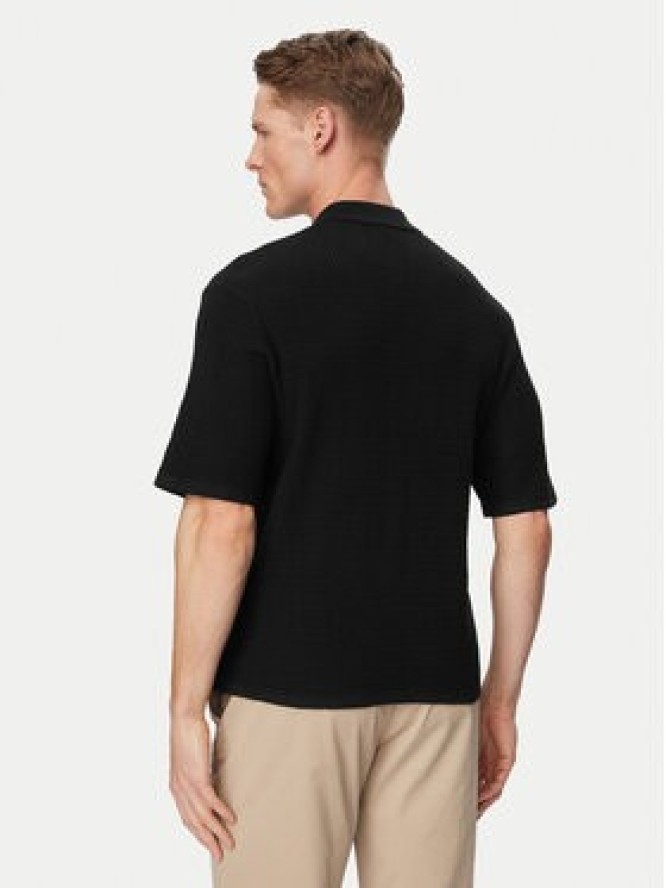 Jack & Jones Koszula Montauk 12293584 Czarny Relaxed Fit