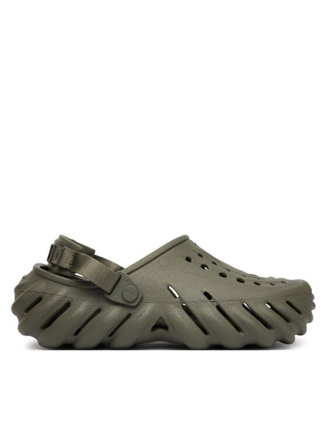 Crocs Klapki Echo Clog 207937 Zielony