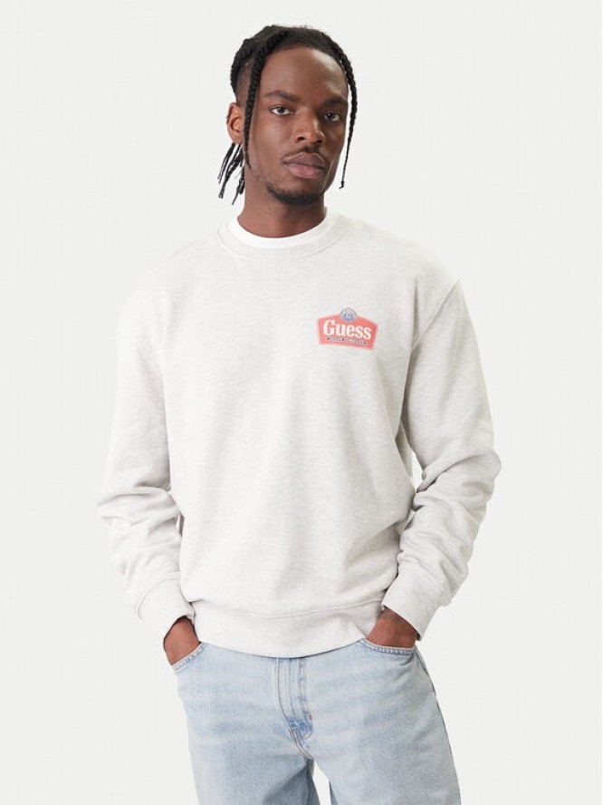 Guess Jeans Bluza M6RQ21 KCPR1 Szary Regular Fit