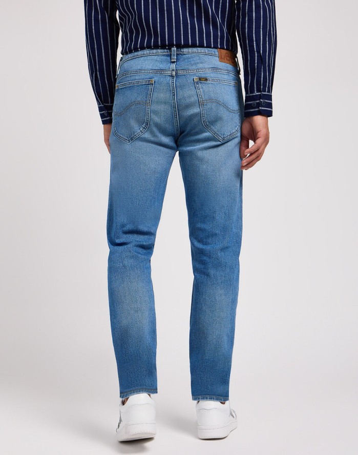 LEE RIDER MĘSKIE SPODNIE JEANSOWE JEANSY DŻINSY WORN IN TRAVIS 112349324 L701007782