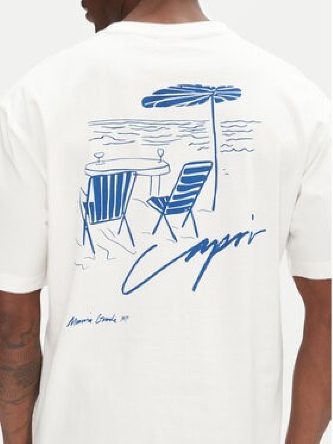 Only & Sons T-Shirt Milo 22034452 Biały Relaxed Fit