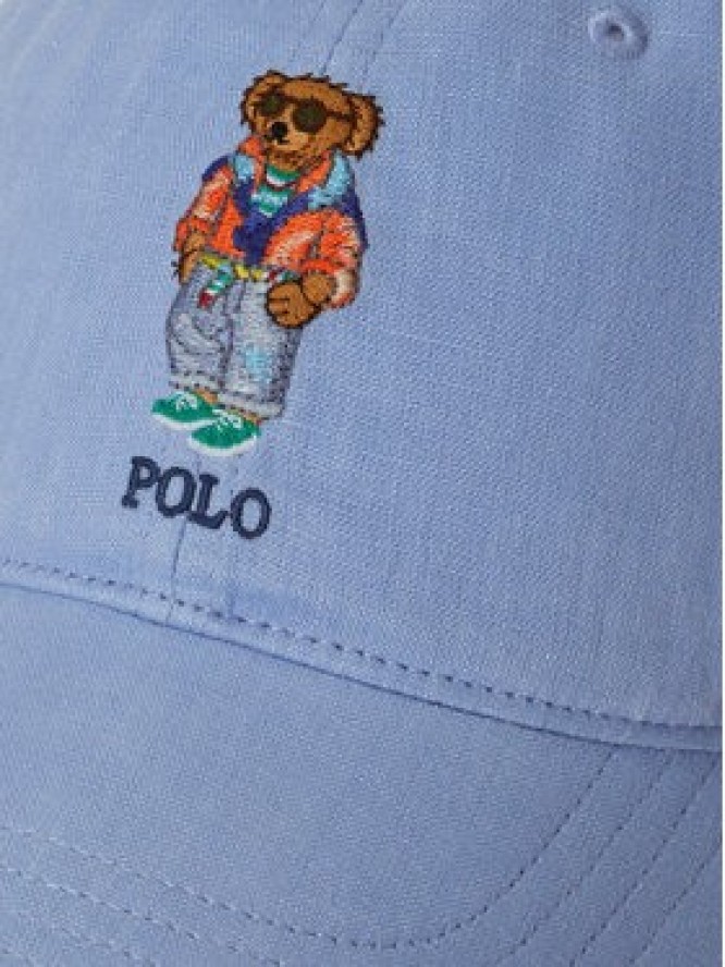 Polo Ralph Lauren Czapka z daszkiem 710B14599001 Błękitny
