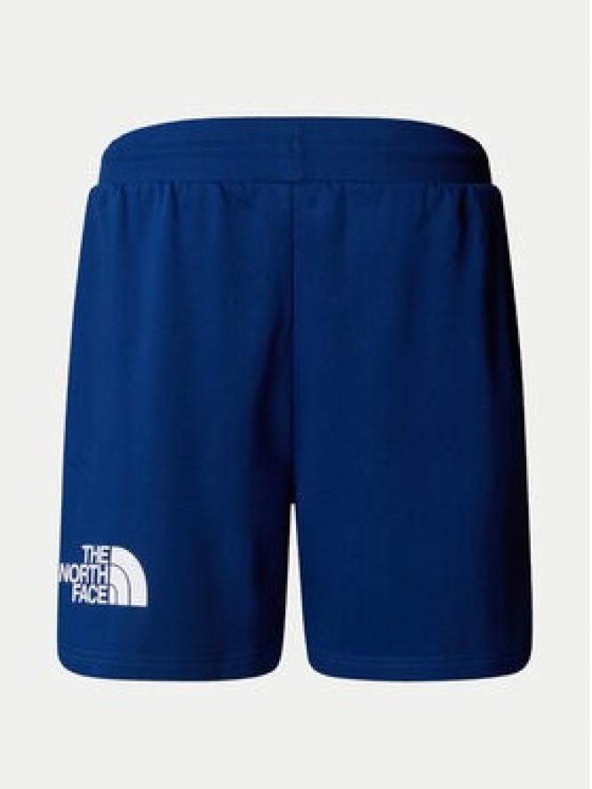 The North Face Szorty sportowe Easy NF0A8C2S Niebieski Regular Fit