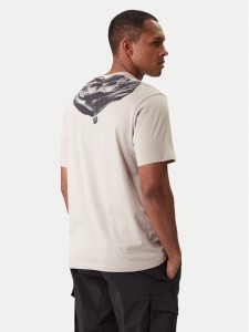 C.P. Company T-Shirt 20CMTS725A005100W Beżowy Regular Fit