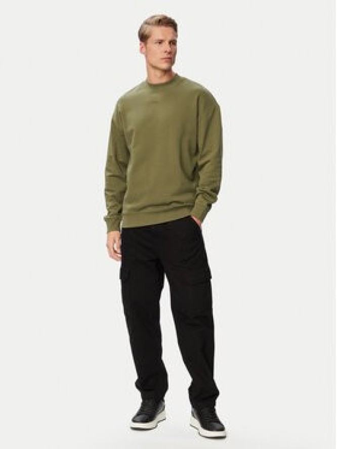 HUGO Bluza Dapocrew 50525892 Khaki Regular Fit