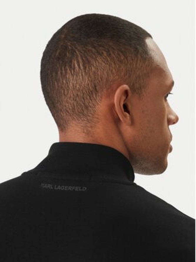 KARL LAGERFELD Bluza 705750 500900 Czarny Regular Fit