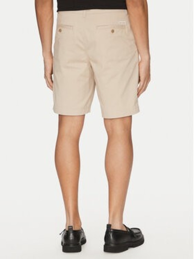 Calvin Klein Jeans Szorty materiałowe LV040EM618 Beżowy Regular Fit