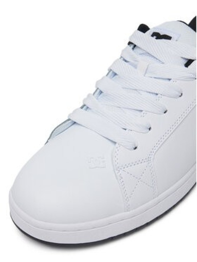 DC Shoes Sneakersy COURT GRAFFIK 300529-WLK Biały