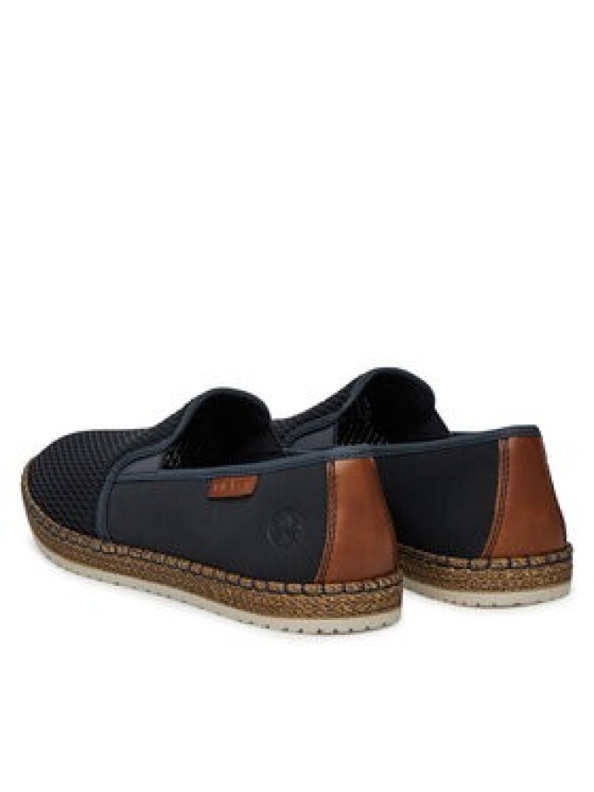 Rieker Półbuty B5265-14 Granatowy