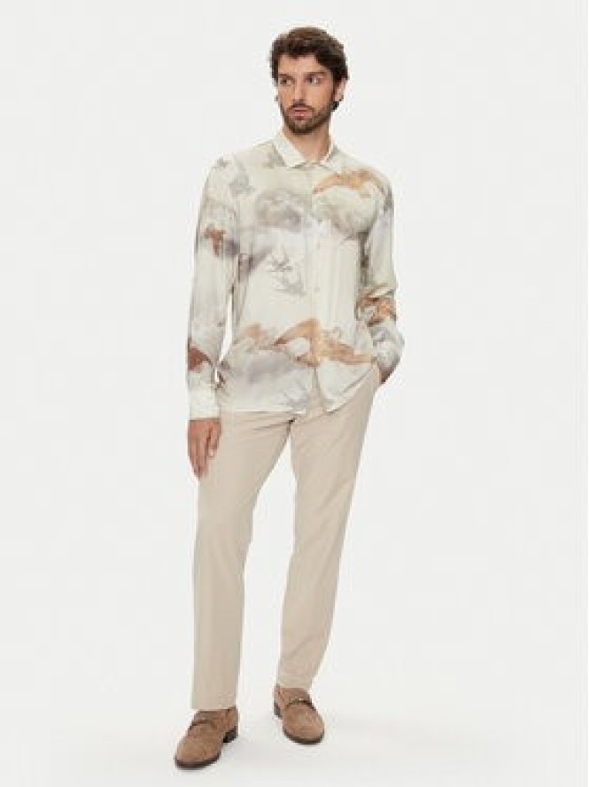 Baldessarini Koszula B3 56007.3634 Beżowy Regular Fit