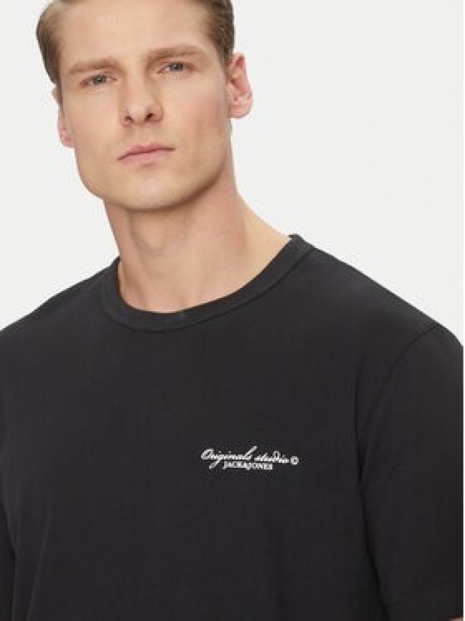 Jack & Jones T-Shirt Boston 12272968 Czarny Relaxed Fit