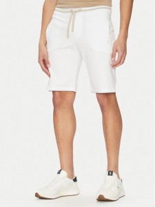 Paul&Shark Szorty sportowe 25411847 Biały Regular Fit