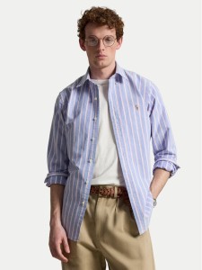 Polo Ralph Lauren Koszula 710928918002 Niebieski jasny Custom Fit