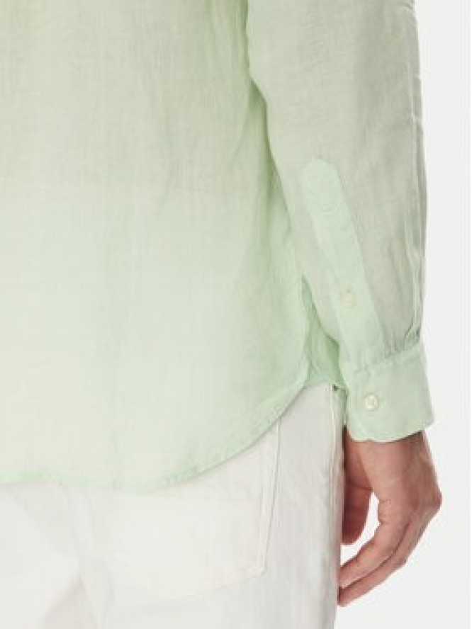 Tommy Hilfiger Koszula MW0MW34602 Zielony Regular Fit