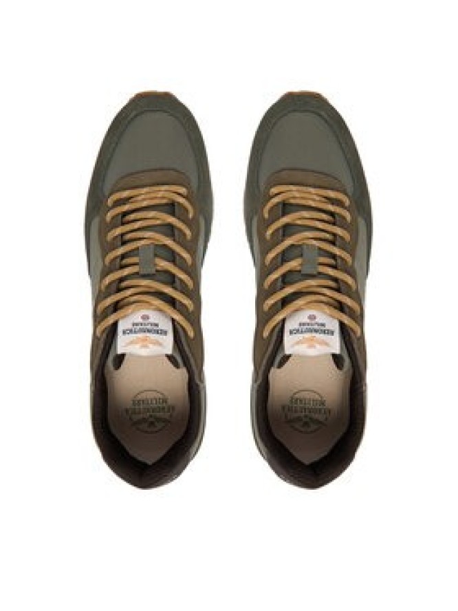 Aeronautica Militare Sneakersy 252SC0320UPL00313 Zielony