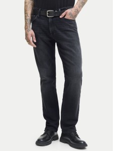 Jack & Jones Jeansy Clark Original 12278247 Czarny Regular Fit