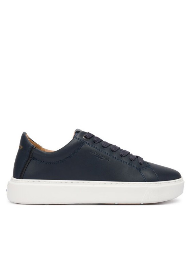 Alexander Smith Sneakersy London ALBCLDM-9012-BLE Granatowy