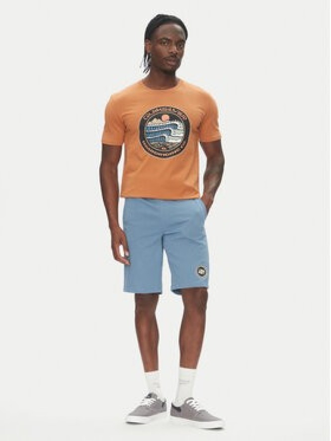 Quiksilver Szorty sportowe Circle Back EQYFB03395 Niebieski Regular Fit