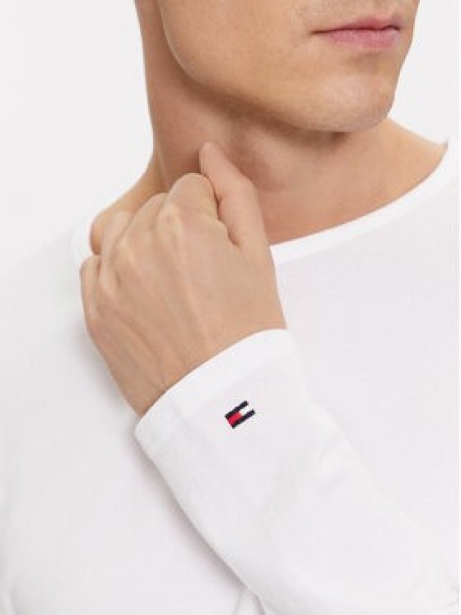 Tommy Hilfiger Komplet longsleeve UM0UM03022 Biały Slim Fit