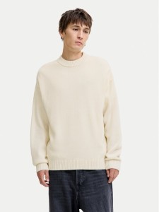 Jack & Jones Sweter Urban 12278942 Écru Relaxed Fit