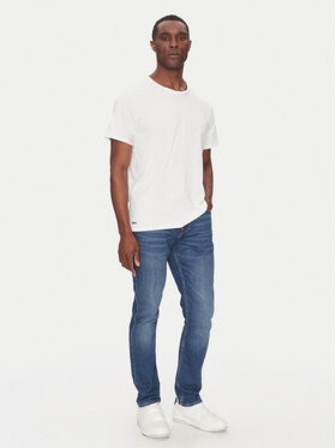 Lacoste Komplet t-shirtów TH9010 Biały Regular Fit