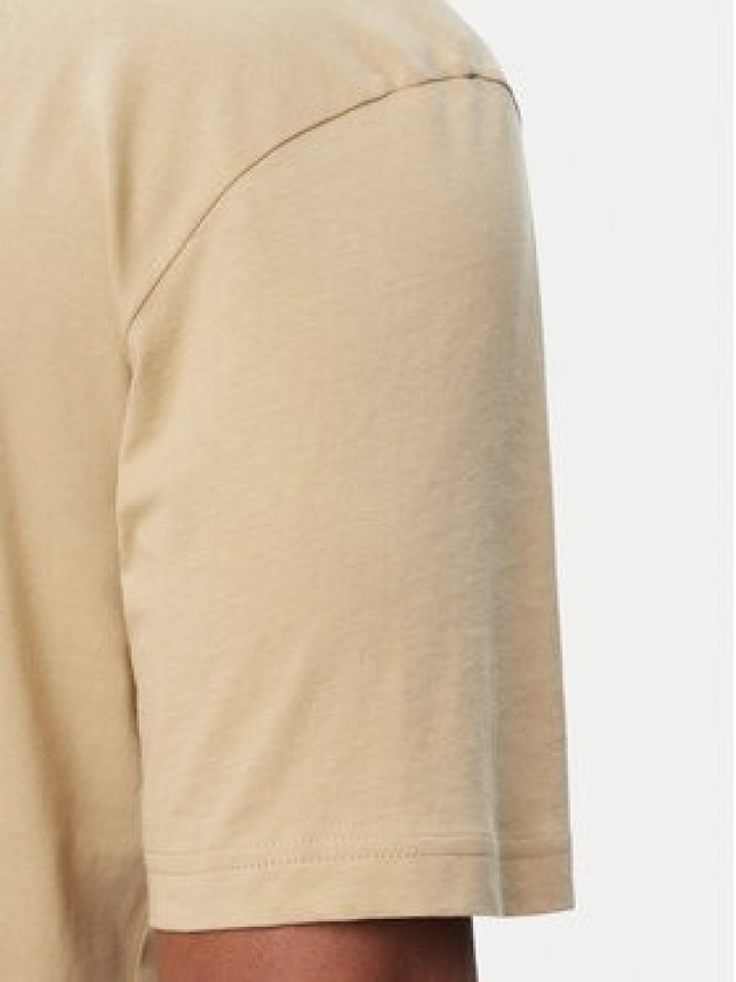 HUGO T-Shirt Nadero 50566032 Beżowy Regular Fit