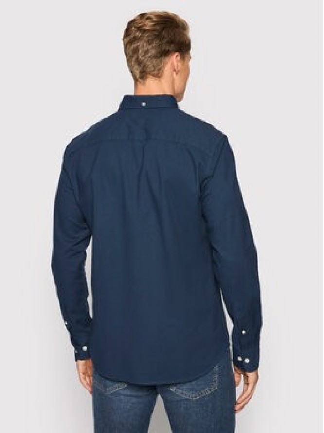 Jack & Jones Koszula Brook Oxford 12192150 Granatowy Slim Fit