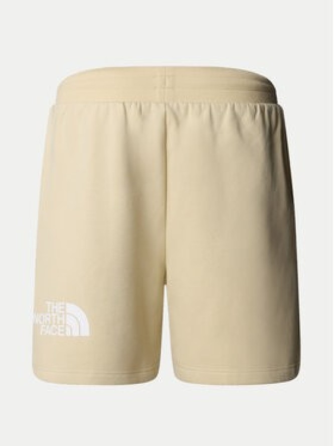 The North Face Szorty sportowe Easy NF0A8C2S Beżowy Regular Fit