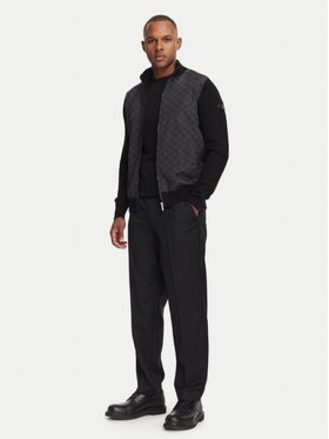 KARL LAGERFELD Bluza 655014 561303 Czarny Regular Fit