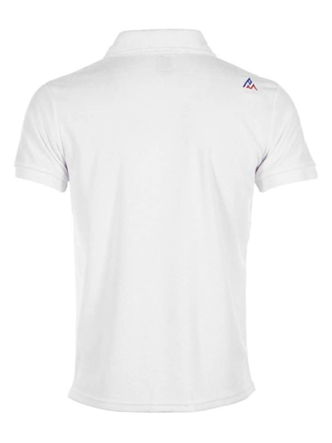 Peak Mountain Koszulka polo w kolorze białym rozmiar: M