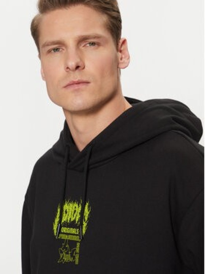 adidas Bluza Q12 Training Supply Fashion Death Metal JN5703 Czarny Loose Fit