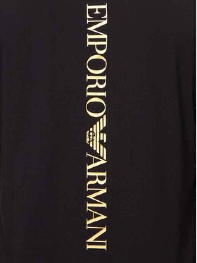 EA7 Emporio Armani T-Shirt 7M000567 AF10375 MC004 Czarny Regular Fit