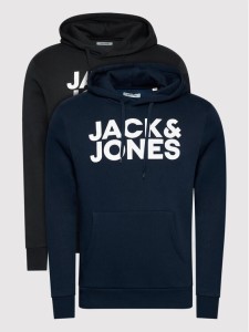 Jack & Jones Komplet 2 bluz Corp 12191761 Kolorowy Regular Fit