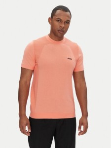 BOSS T-Shirt Momentum_Lite_T24 50520683 Czerwony Regular Fit