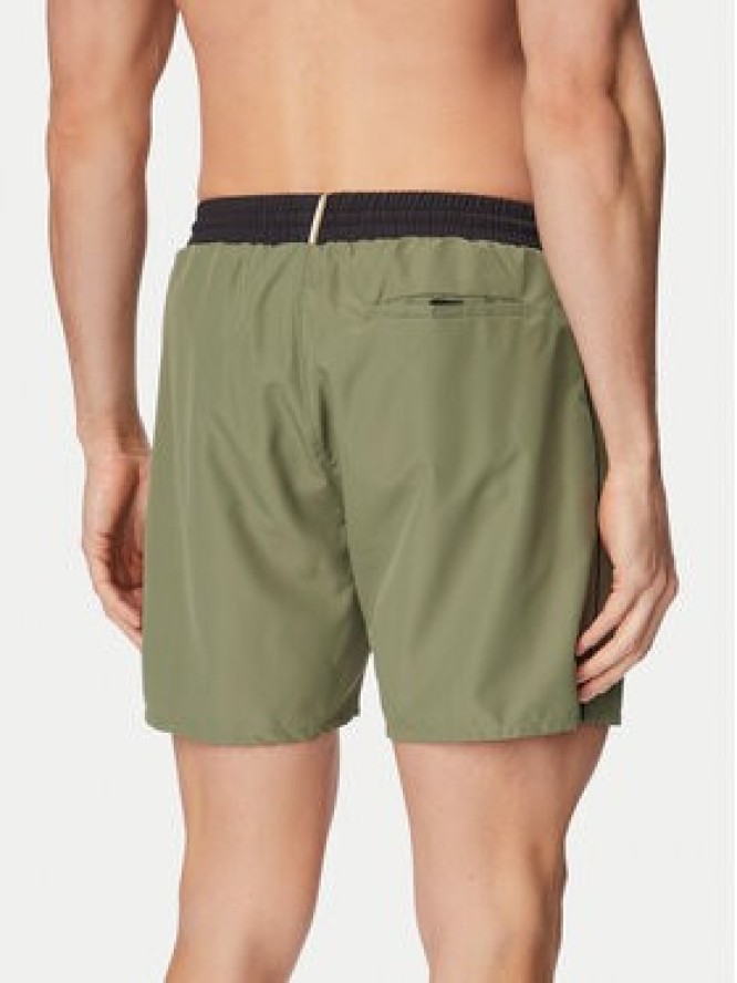 BOSS Szorty kąpielowe Starfish 50514429 Zielony ciemny Regular Fit