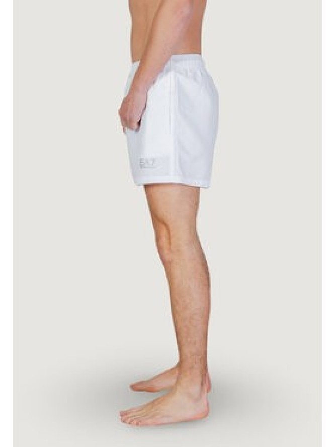 EA7 Emporio Armani Szorty kąpielowe 7M001677 AF13019 M0076 Biały Regular Fit