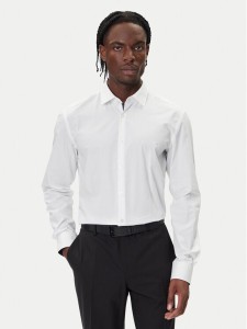 HUGO Koszula Koey 50549766 Biały Slim Fit