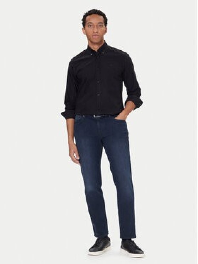 BOSS Koszula H-Roan 50544917 Czarny Slim Fit